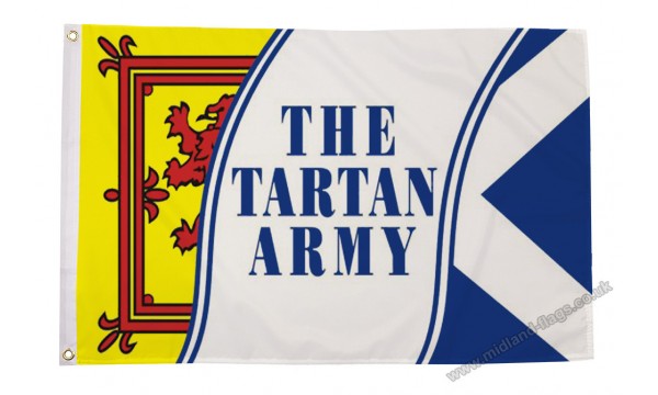 Tartan Army 5ft x 3ft Flag - CLEARANCE